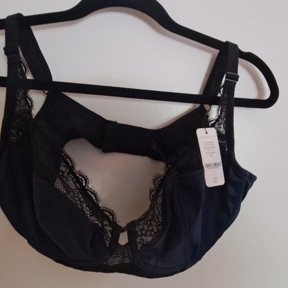 Understance Satin 38 DD demi cup bra - Picture 3 of 5